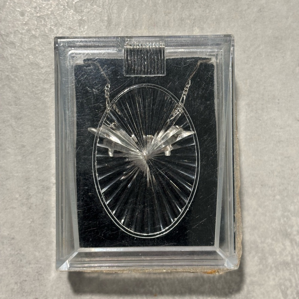 Vintage 18" Solid Sterling Silver Double Dolphin … - image 5